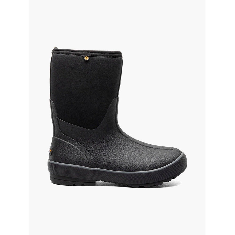 Bogs Classic Mid Waterproof Winter Boots Black Womens Size 7 NWOT Outdoor